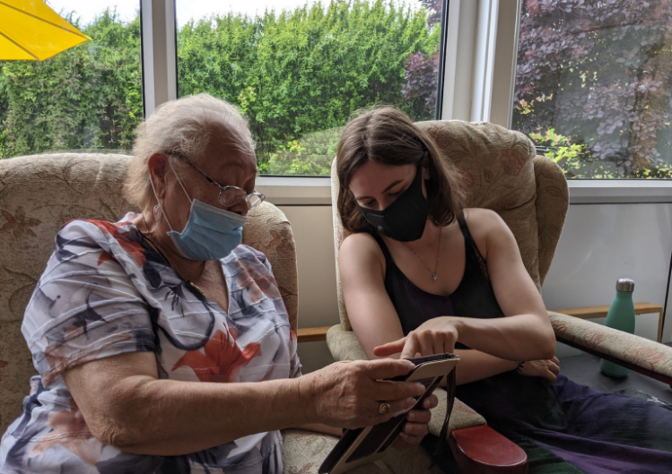 Digital support session